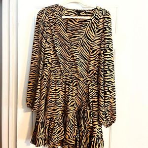 Banana Republic Tiger print dress.